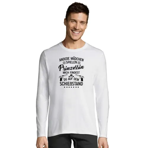 Schießstand Prinzessin Schützenverein Schützin Männer T-Shirt