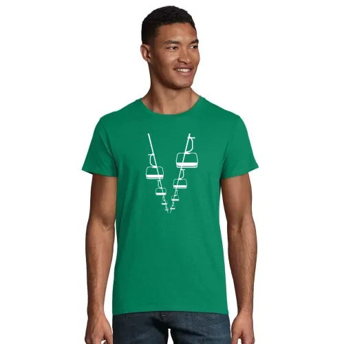 Sessellift T-Shirt Männer Crusader Bio