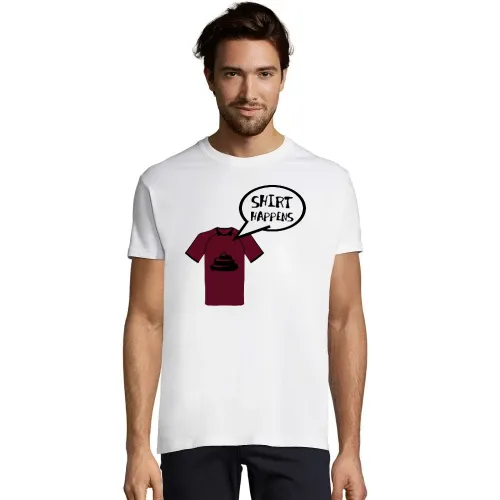 Shirt Happens Männer T-Shirt Shirt Happens T-Shirt