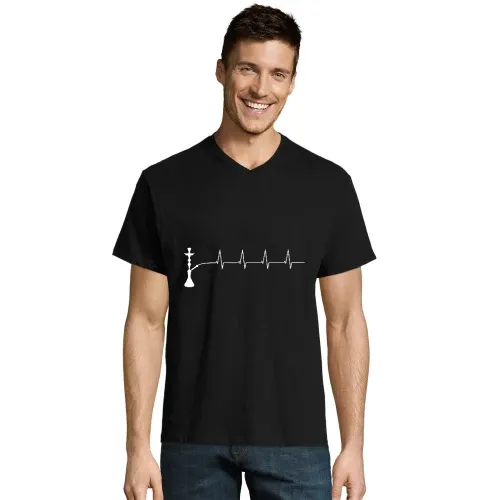 Shisha Herzschlag T-Shirt Männer Victory