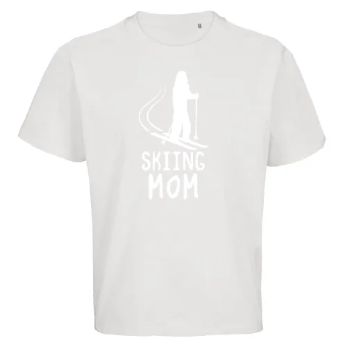 Skiing Mom Männer T-Shirt