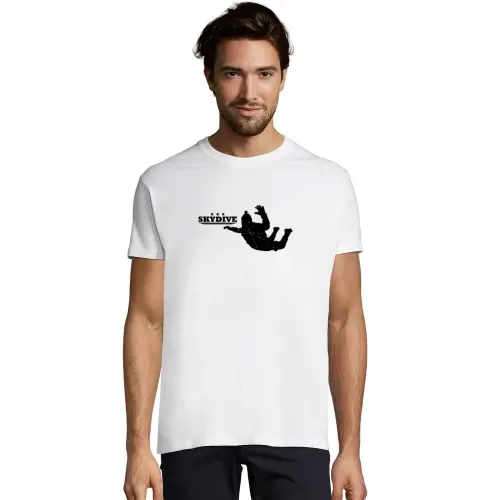 Skydive Fallschirmspringer im freien Fall T-Shirt