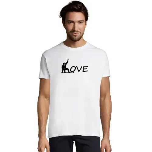 Snowboard Snowboarder Love Liebe Herz T-Shirt