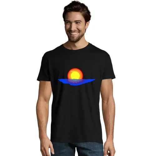 Sonnenuntergang im Meer T-Shirt