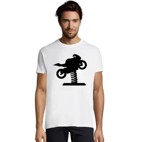 Spielplatzmotorrad zum Wackeln Männer T-Shirt Spielplatzmotorrad zum Wackeln T-Shirt
