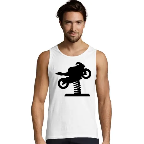 Spielplatzmotorrad zum Wackeln Männer T-Shirt
