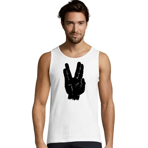 Spock Vulkanier Gruß Männer T-Shirt
