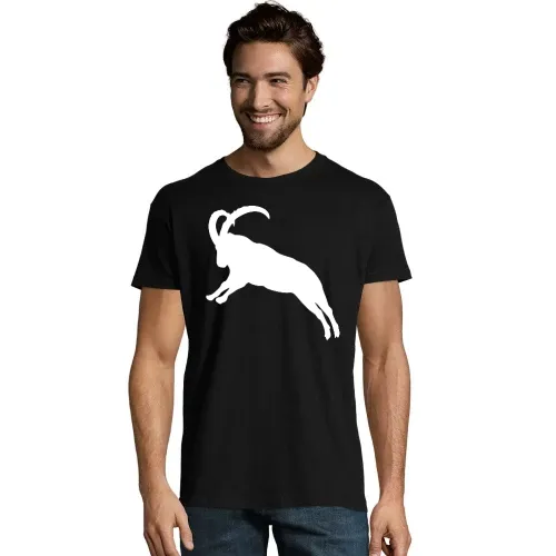springender Steinbock Männer T-Shirt