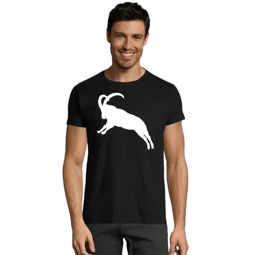 springender Steinbock Männer T-Shirt