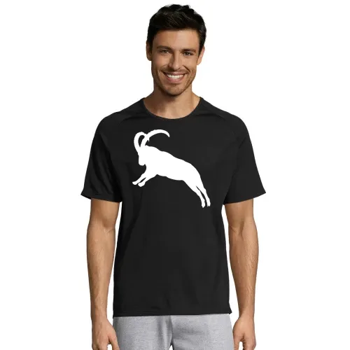 springender Steinbock Männer T-Shirt