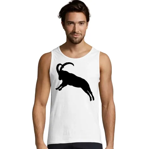 springender Steinbock Männer T-Shirt