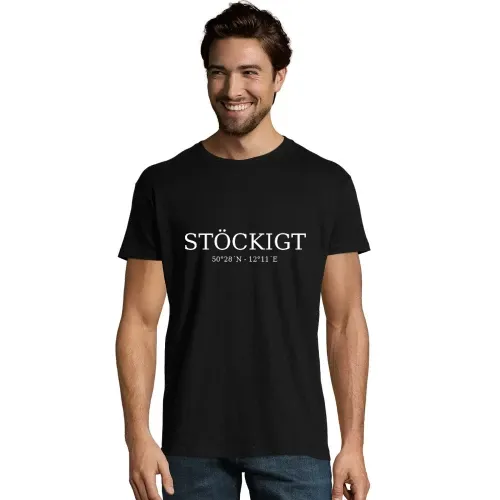 Stöckigt Koordinaten T-Shirt Männer Imperial