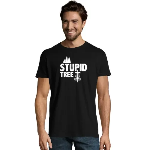 Stupid Tree, Golf Männer T-Shirt Stupid Tree, Golf T-Shirt