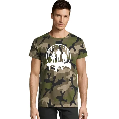 Sturmgewehr Logo - Bundeswehr Soldat im Einsatz Männer T-Shirt