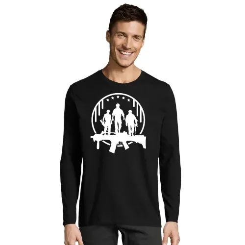 Sturmgewehr Logo - Bundeswehr Soldat im Einsatz Männer T-Shirt