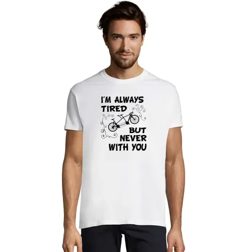 Tandem Fahrrad Liebe Radfahrer Paar Spruch Männer T-Shirt Tandem Fahrrad Liebe Radfahrer Paar Spruch T-Shirt