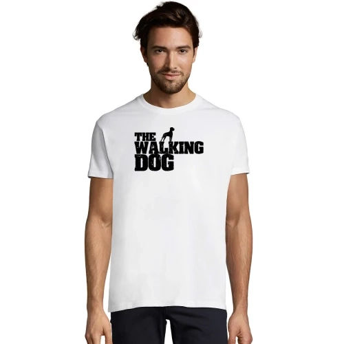 The Walking Dog Zombie Hunde Design Geschenkidee Männer T-Shirt The Walking Dog Zombie Hunde Design Geschenkidee T-Shirt