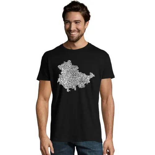 Thüringen Fingerabdruck T-Shirt Männer Imperial