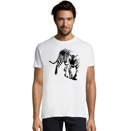Tiger T-Shirt Männer Imperial