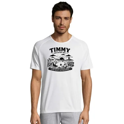 Timmy der Ostsee Wal Männer T-Shirt