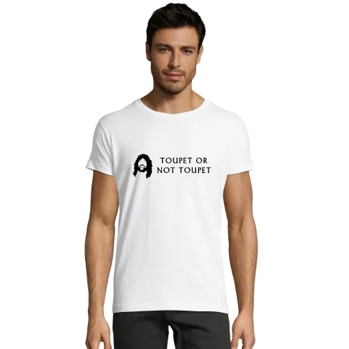 Toupet or not Toupet Männer T-Shirt