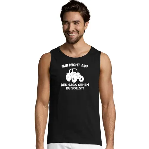 Traktor Nicht Auf Den Sack Gehen Du Sollst! Spruch Männer T-Shirt