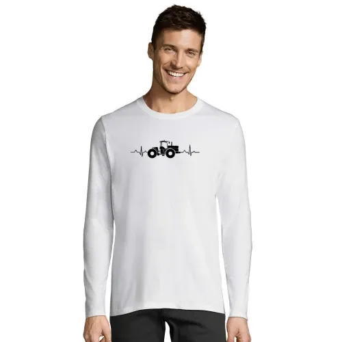 Traktor Trecker Herzschlag K700 Landmaschine Puls Männer T-Shirt