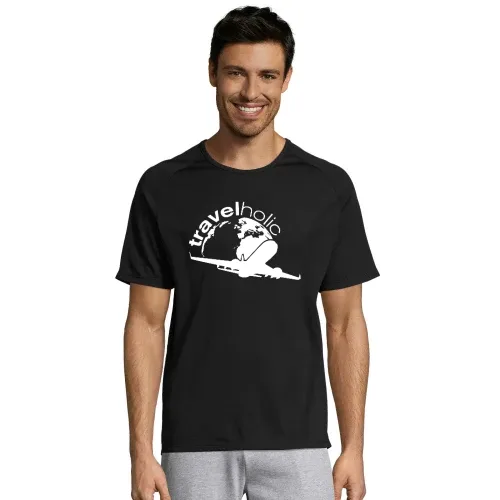 Travelholic Männer T-Shirt