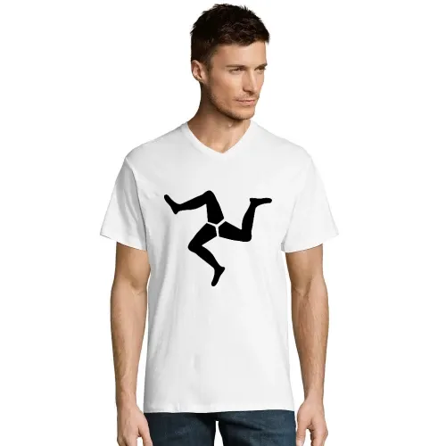 Triskele Isle of Man T-Shirt Männer Victory