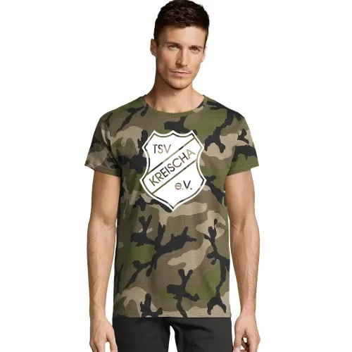 TSV Kreischa Logo T-Shirt Männer Camo