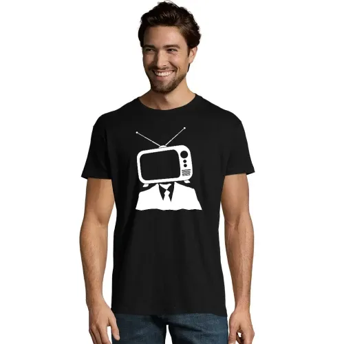 TV Kopf Männer T-Shirt