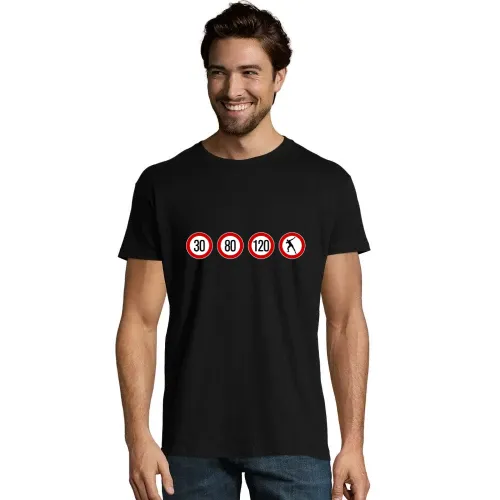 Usain Bold Verkehrsschilder Männer T-Shirt Usain Bold Verkehrsschilder T-Shirt
