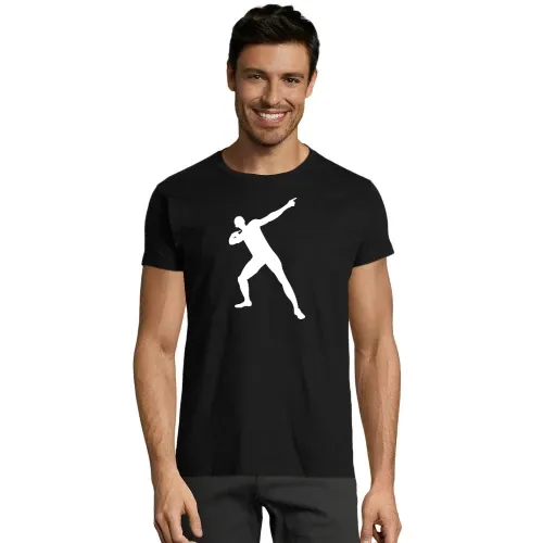 Usain Bolt Siegerpose Männer T-Shirt