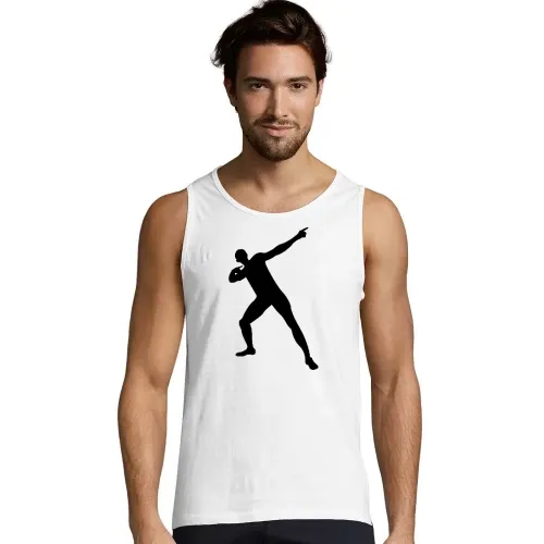 Usain Bolt Siegerpose Männer T-Shirt