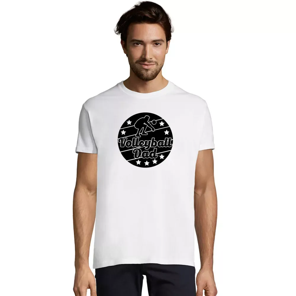  Männer T-Shirt mit Aufdruck 'Volleyball Dad Volleyballspieler Vintage'