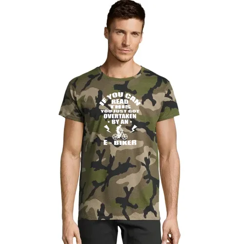 Von Ebiker Überholt - E-Biker Pedelec MTB T-Shirt Männer Camo