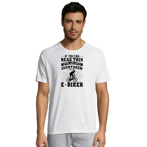 Von Ebiker Überholt - E-Biker Pedelec MTB T-Shirt Männer Sporty