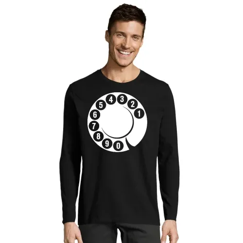 Wählscheibe von alten Telefon Männer T-Shirt