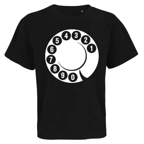 Wählscheibe von alten Telefon Männer T-Shirt