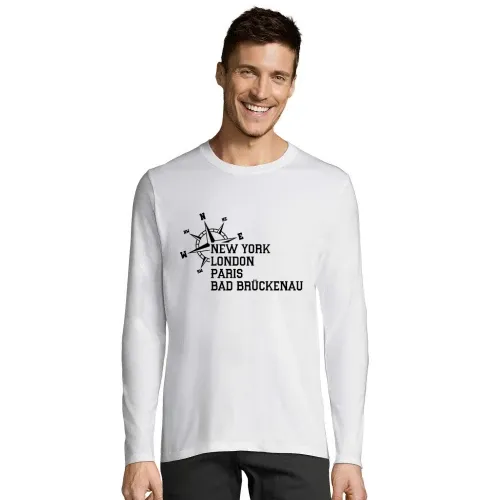 Weltstadt Bad Brückenau T-Shirt Männer Imperial LSL