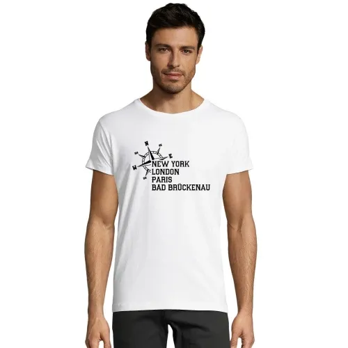 Weltstadt Bad Brückenau T-Shirt Männer Imperial Fit