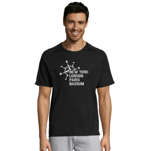 Weltstadt Bassum T-Shirt Männer Sporty