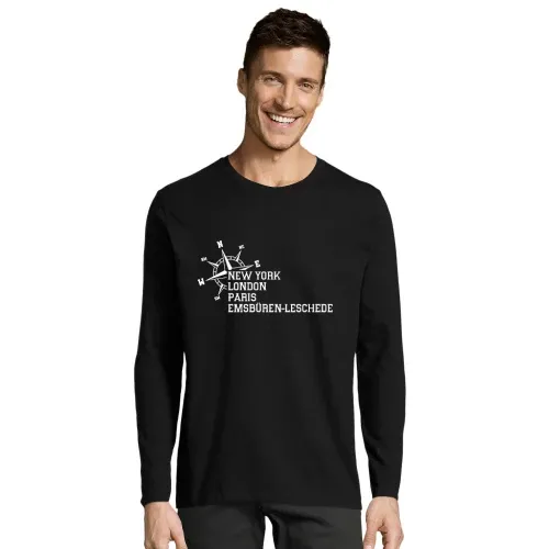 Weltstadt Emsbüren-Leschede T-Shirt Männer Imperial LSL