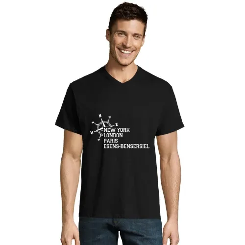 Weltstadt Esens-Bensersiel T-Shirt Männer Victory