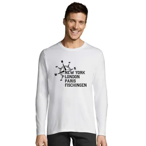 Weltstadt Fischingen T-Shirt Männer Imperial LSL