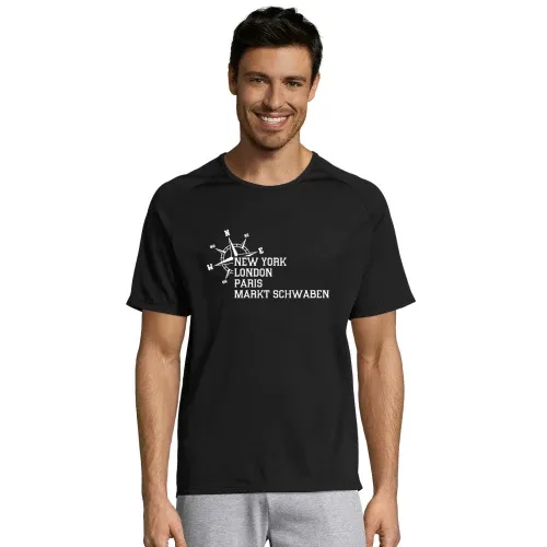 Weltstadt Markt Schwaben T-Shirt Männer Sporty