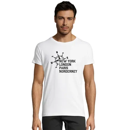 Weltstadt Norderney T-Shirt Männer Imperial Fit