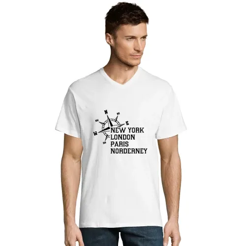 Weltstadt Norderney T-Shirt Männer Victory