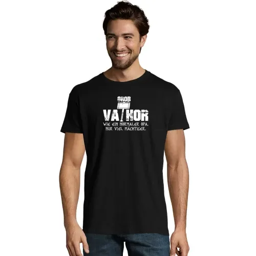 Wikinger Opa Großvater Groß-Vathor Opi Vatertag T-Shirt Männer Imperial