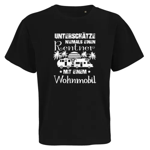 Wohnmobil Opa Rentner Camper Wohnwagen Womo Wowa T-Shirt Männer Legacy